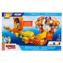 Playset Super Sonic Deluxe Go Go Racers Sonic
