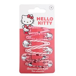 Blister 6 horquillas Hello Kitty