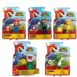 Figura Super Mario Bros 10cm surtido