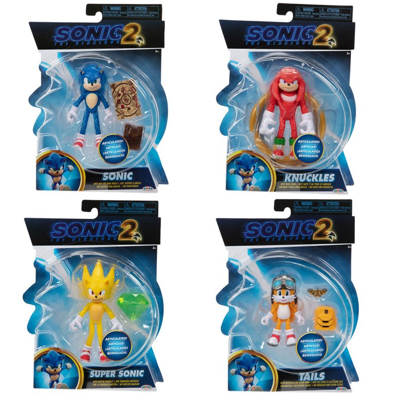 Figura  Sonic 2 10cm surtido