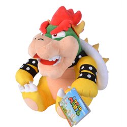 Peluche Bowser Super Mario Bros 30cm