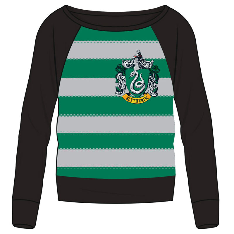 Sudadera Slytherin Harry Potter adulto mujer XS