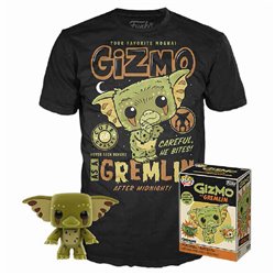 Set figura POP & Tee Gremlins Gizmo Exclusive