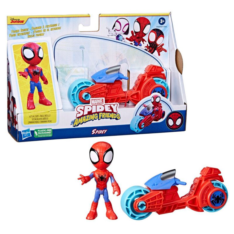 Vehiculo Moto Spidey Marvel