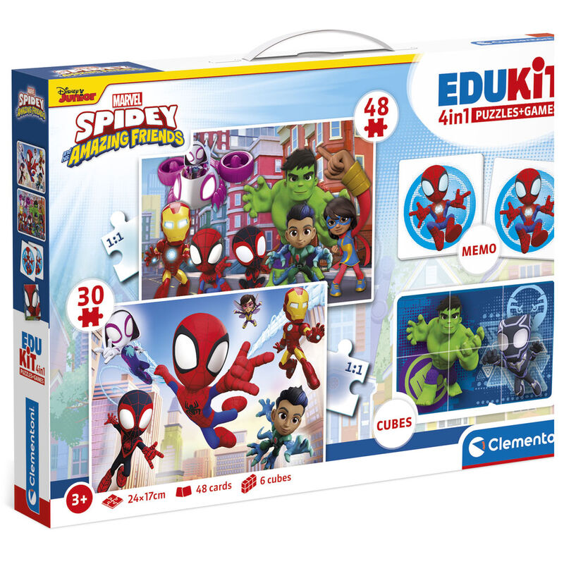 Edukit 4 en 1 Spidey Marvel