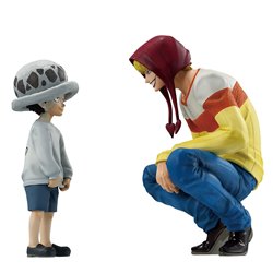 Figuras Ichibansho Trafalgar Law &38 Corazon The Unbreakable Law One Piece 11cm