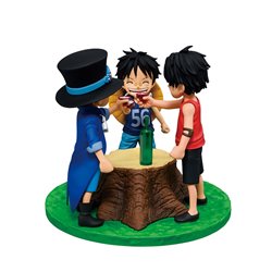 Figura Ichibansho Ace & Sabo & Luffy Dramatic Memories One Piece 10cm