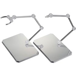 Base Exhibicion Action Base 6 Transparente con Pegatinas Espejo