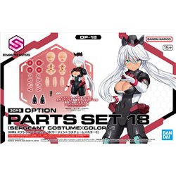 Set Partes Opcionales 30MS 18 Sergeant Costume Color C