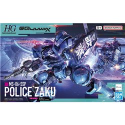 Figura Police Zaku Mobile Suit Gundam GQuuuuuuX