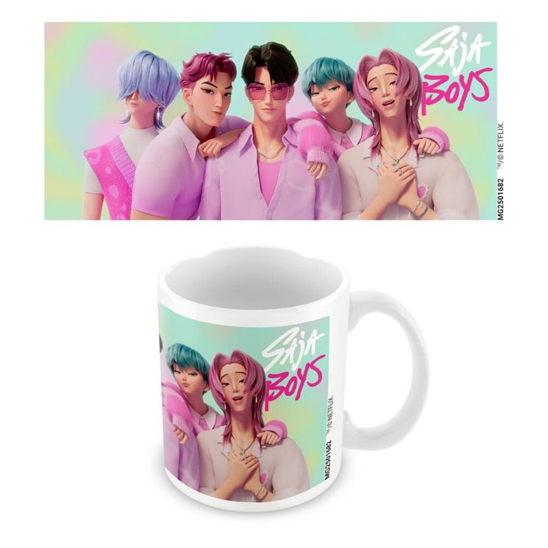 Taza Saja Boys KPop Demon Hunters 325ml