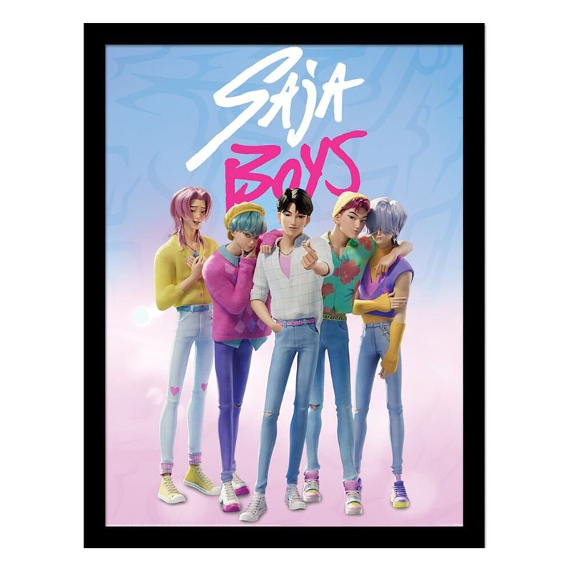Cuadro Saja Boys KPop Demon Hunters