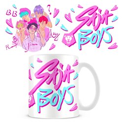 Taza Saja Boys KPop Demon Hunters 325ml