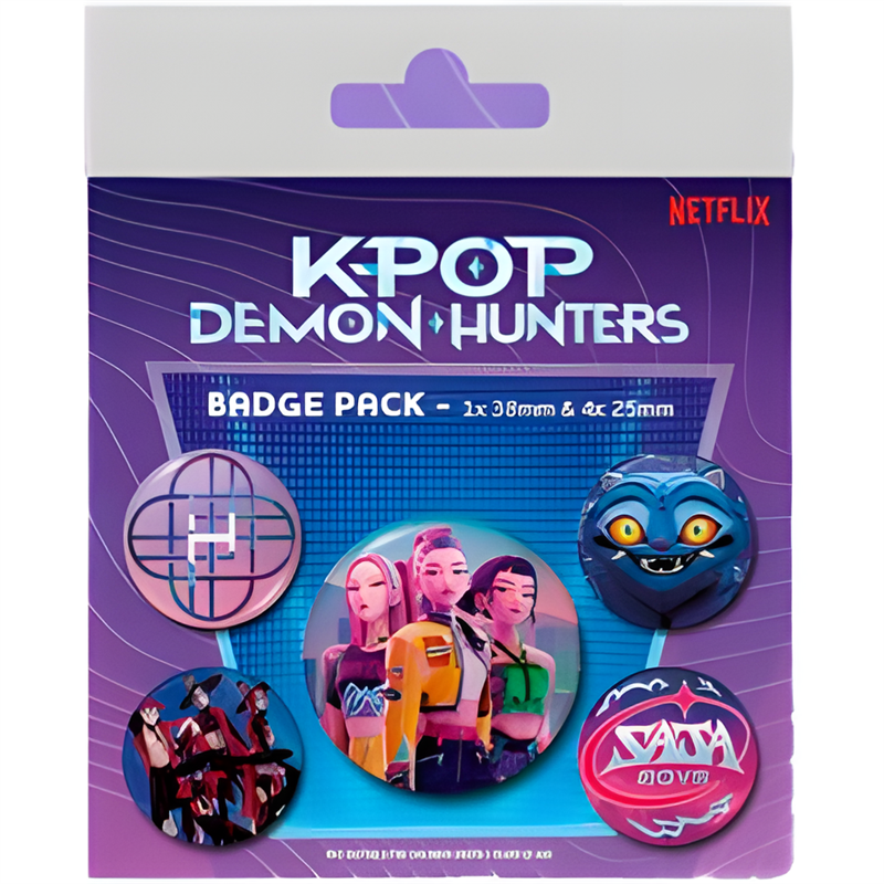 Blister 5 Insignias KPop Demon Hunters