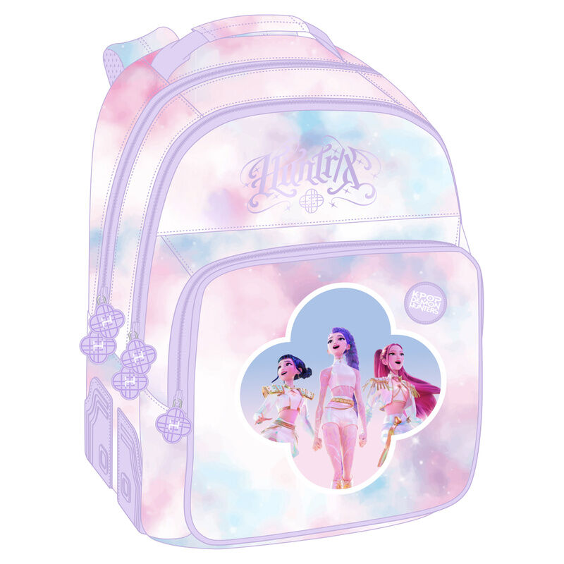 Mochila Artist Kpop Demon Hunters 42cm adaptable