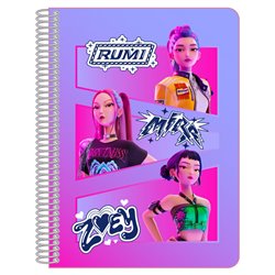 Cuaderno A5 Kpop Demon Hunters