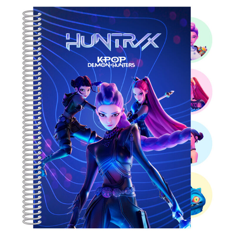 Cuaderno A5 Kpop Demon Hunters