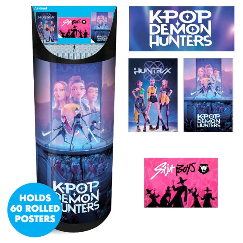 Poster KPop Demon Hunters surtido
