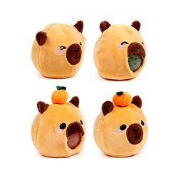 Peluche Estrujable Capibara Queasy Squeezies surtido