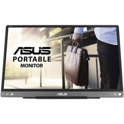 Monitor Port�til Asus ZenScreen MB16ACE 15.6"/ Full HD/ Plata y Negro