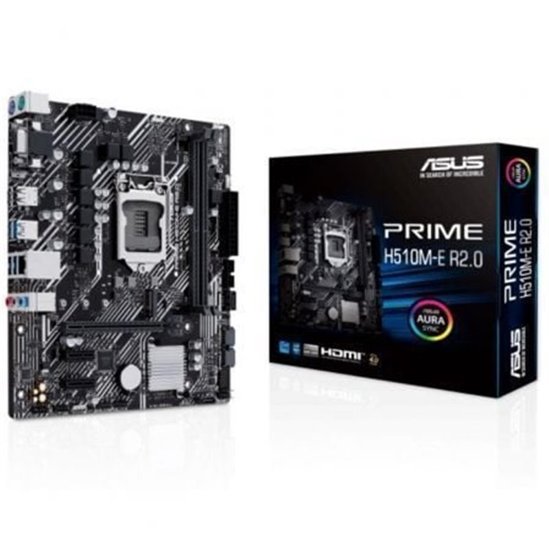 Placa Base Asus Prime H510M-E R2.0 Socket 1200/ DDR4/ PCIe 4.0/ Micro ATX