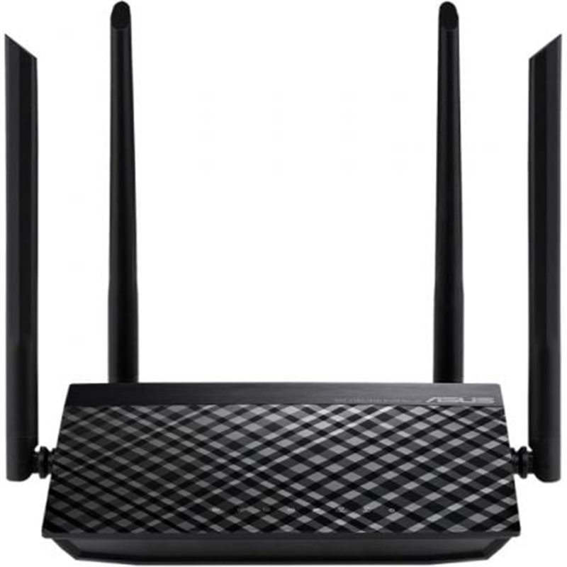 Router Inal�mbrico Asus RT-AC1200 V2/ WiFi 6/ 1200Mbps/ 2.4GHz 5GHz/ 4 Antenas/ WiFi 802.11ax/ac/n/a/ - n/b/g