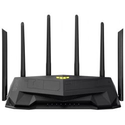 Router Gaming Inal�mbrico Asus TUF AX6000/ WiFi 6/ 6000Mbps/ 2.4GHz 5GHz/ 6 Antenas/ WiFi 802.11ax/ac/n/a/ - n/b/g