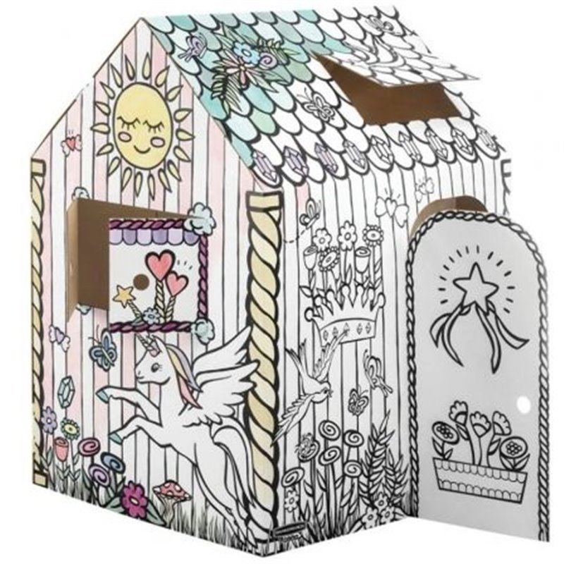 Casa Unicornio para pintar Bankers Box 100142504