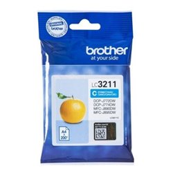 Cartucho de Tinta Original Brother LC-3211C/ Cian