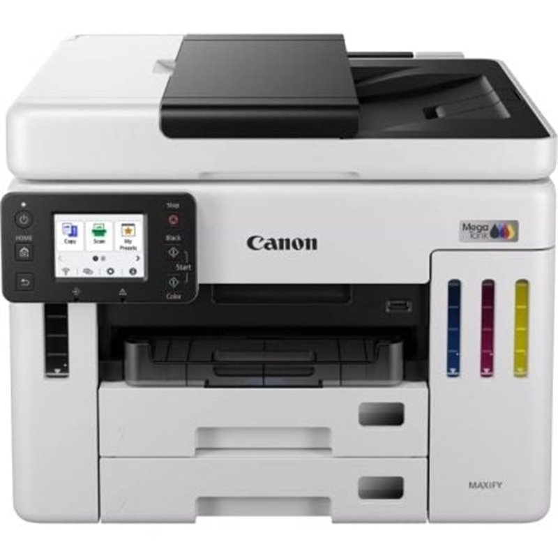 Multifunci�n Recargable Canon MAXIFY GX7150 MegaTank WiFi/ D�plex/ Fax/ Blanca