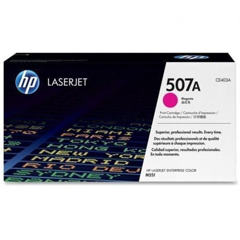 T�ner Original HP n�507A/ Magenta