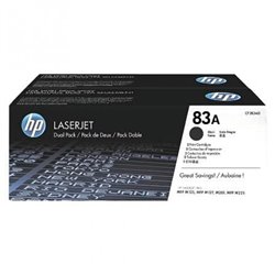 T�ner Original HP n�83A Multipack/ 2x Negro