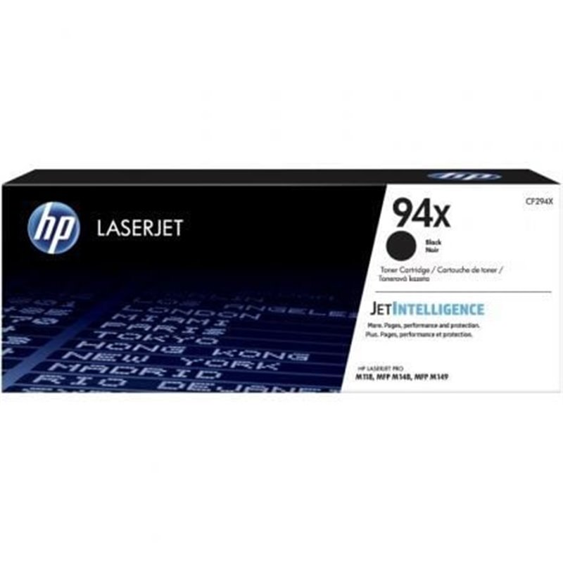 T�ner Original HP n�94X XL Alta Capacidad/ Negro