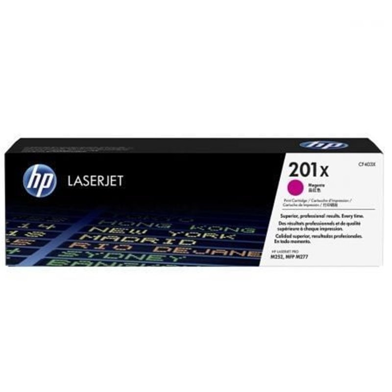 T�ner Original HP n�201X XL Alta Capacidad/ Magenta