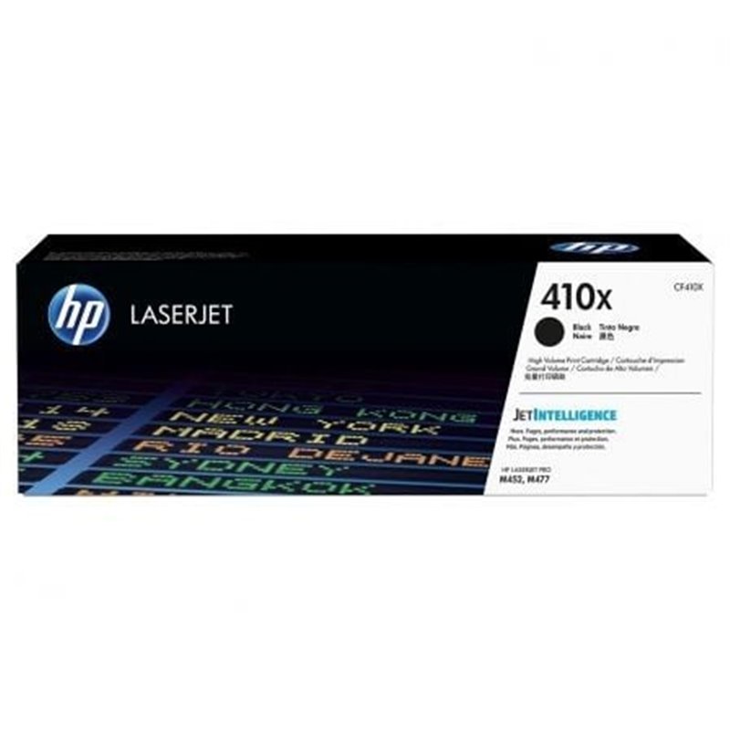 T�ner Original HP n�410X XL Alta Capacidad/ Negro