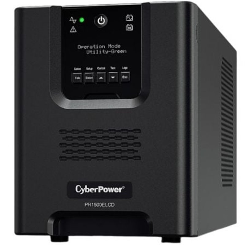 SAI L�nea Interactiva Cyberpower PR1500ELCD/ 1500VA-1350W/ 8 Salidas/ Formato Torre