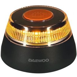 Luz baliza de emergencia para coche Daewoo DW5001 V16/ Homologada/ Base Imantada/ Geolocalizable/ Funciona a Pilas