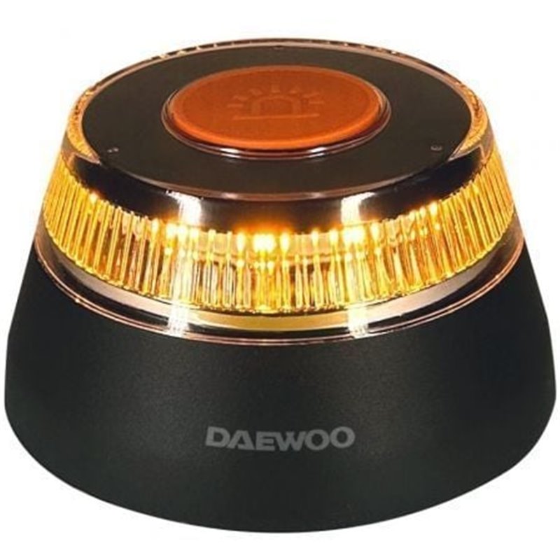 Luz baliza de emergencia para coche Daewoo DW5001 V16/ Homologada/ Base Imantada/ Geolocalizable/ Funciona a Pilas