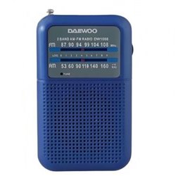 Radio Port�til Daewoo DW1008/ Azul