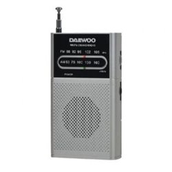 Radio Port�til Daewoo DW1027/ Plata