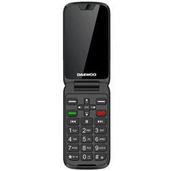Tel�fono M�vil Daewoo DW8005 para Personas Mayores/ 4G/ Negro