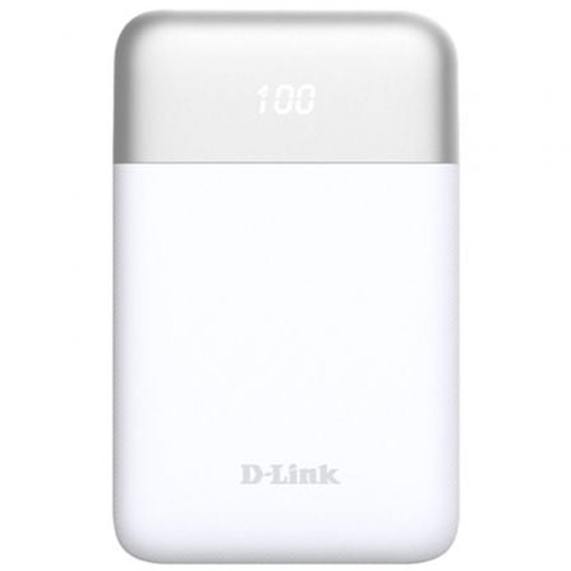 Powerbank 10000mAh D-Link DPP-101/ 18W/ Blanca