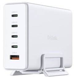 Cargador Sobremesa GaN D-Link DCF-241/E/ 4xUSB Tipo-C/ 1xUSB/ 240W
