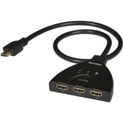 Splitter HDMI 3 en 1 Fonestar FO-513/ 3xHDMI