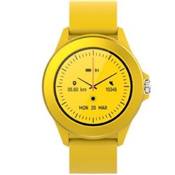 Smartwatch Forever Colorum CW-300/ Notificaciones/ Frecuencia Card�aca/ Amarillo