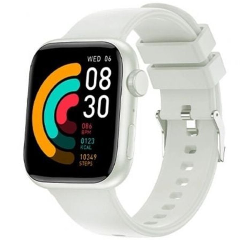 Smartwatch Forever IGo Watch 3 JW-500/ Notificaciones/ Frecuencia Card�aca/ Blanco