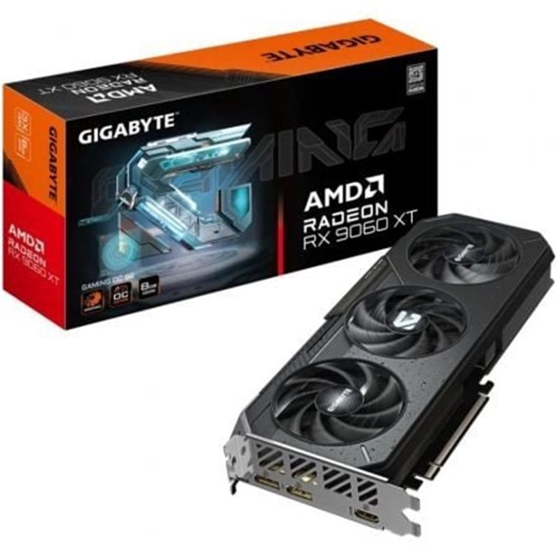 Tarjeta Gr�fica Gigabyte Radeon RX 9060XT Gaming OC/ 8GB GDDR6