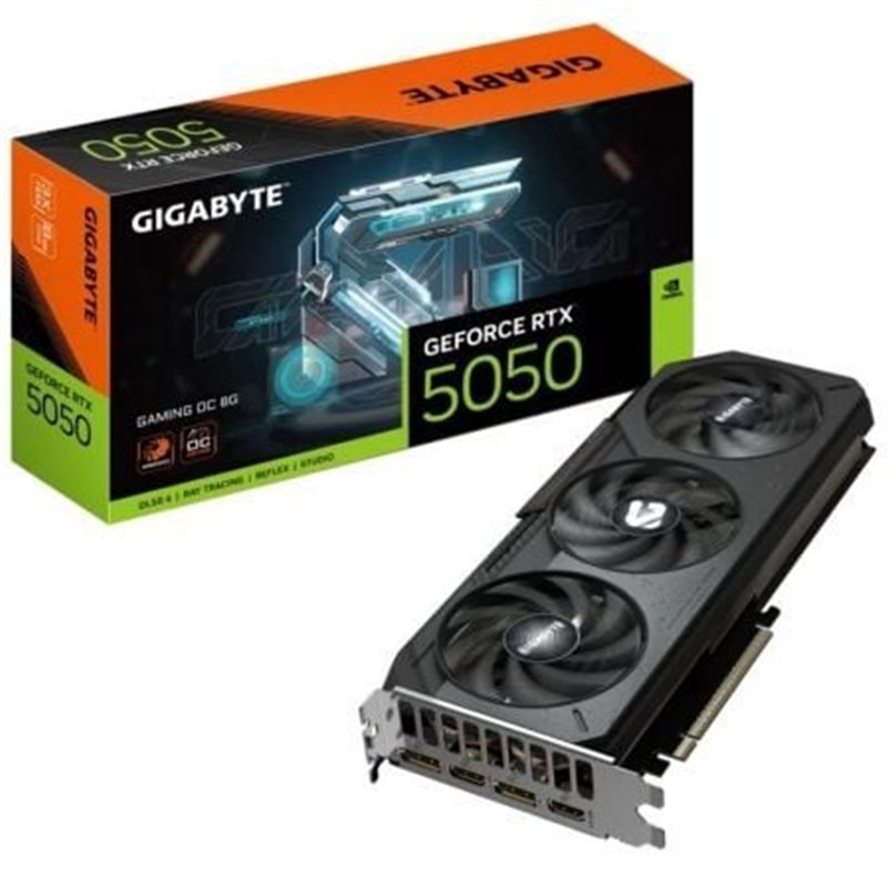 Tarjeta Gr�fica Gigabyte GeForce RTX 5050 Gaming OC/ 8GB GDDR6