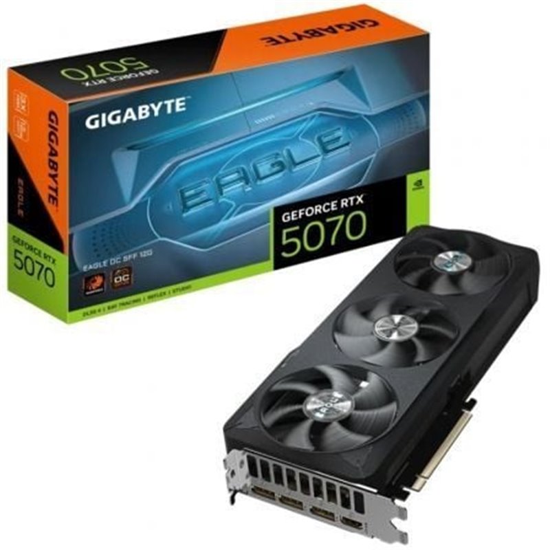 Tarjeta Gr�fica Gigabyte GeForce RTX 5070 Eagle OC SFF/ 12GB GDDR7