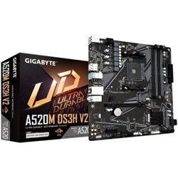 Placa Base Gigabyte A520M DS3H V2 Socket AM4/ DDR4/ PCIe 3.0/ Micro ATX